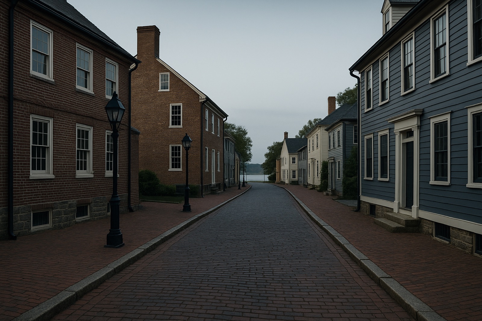 A historic Annapolis street